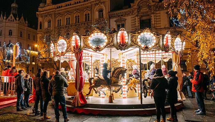 Advent Zagreb Fooling Around at Strossmayer square Marija Gasparovic