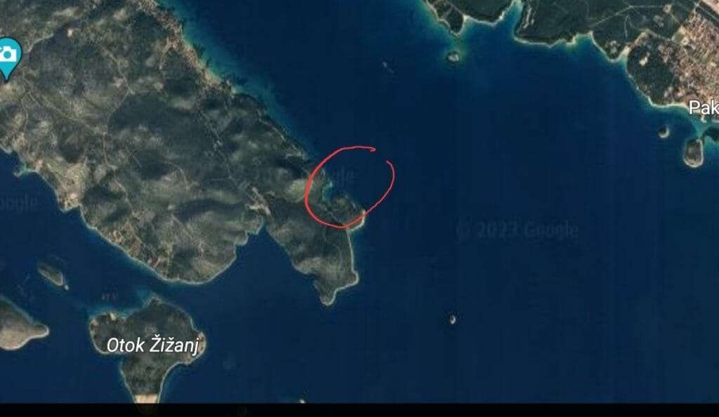 Bucht im Süden von Pašman
