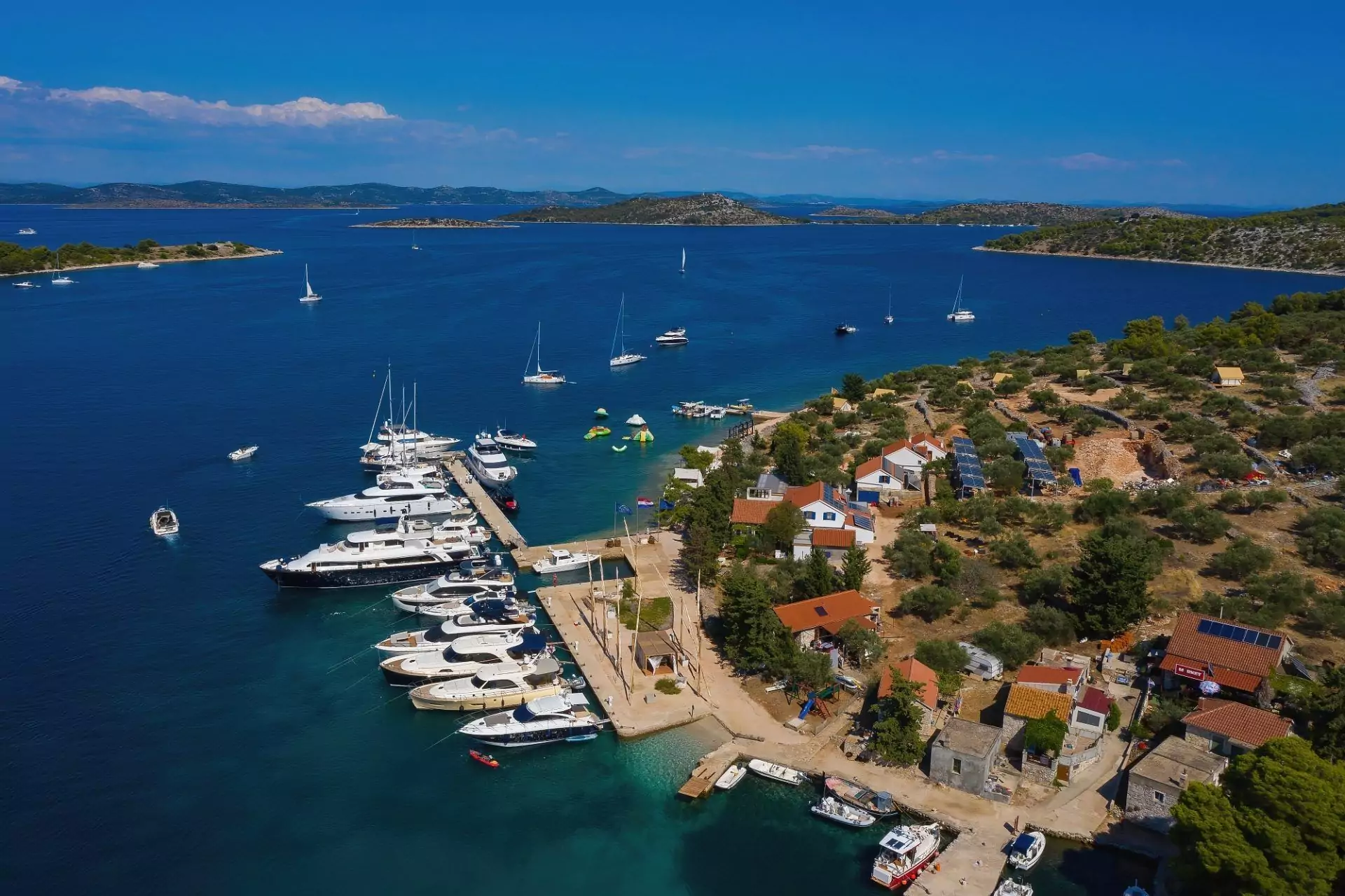 Die Insel Žut, nautisches Inselparadies im Kornati Archipel