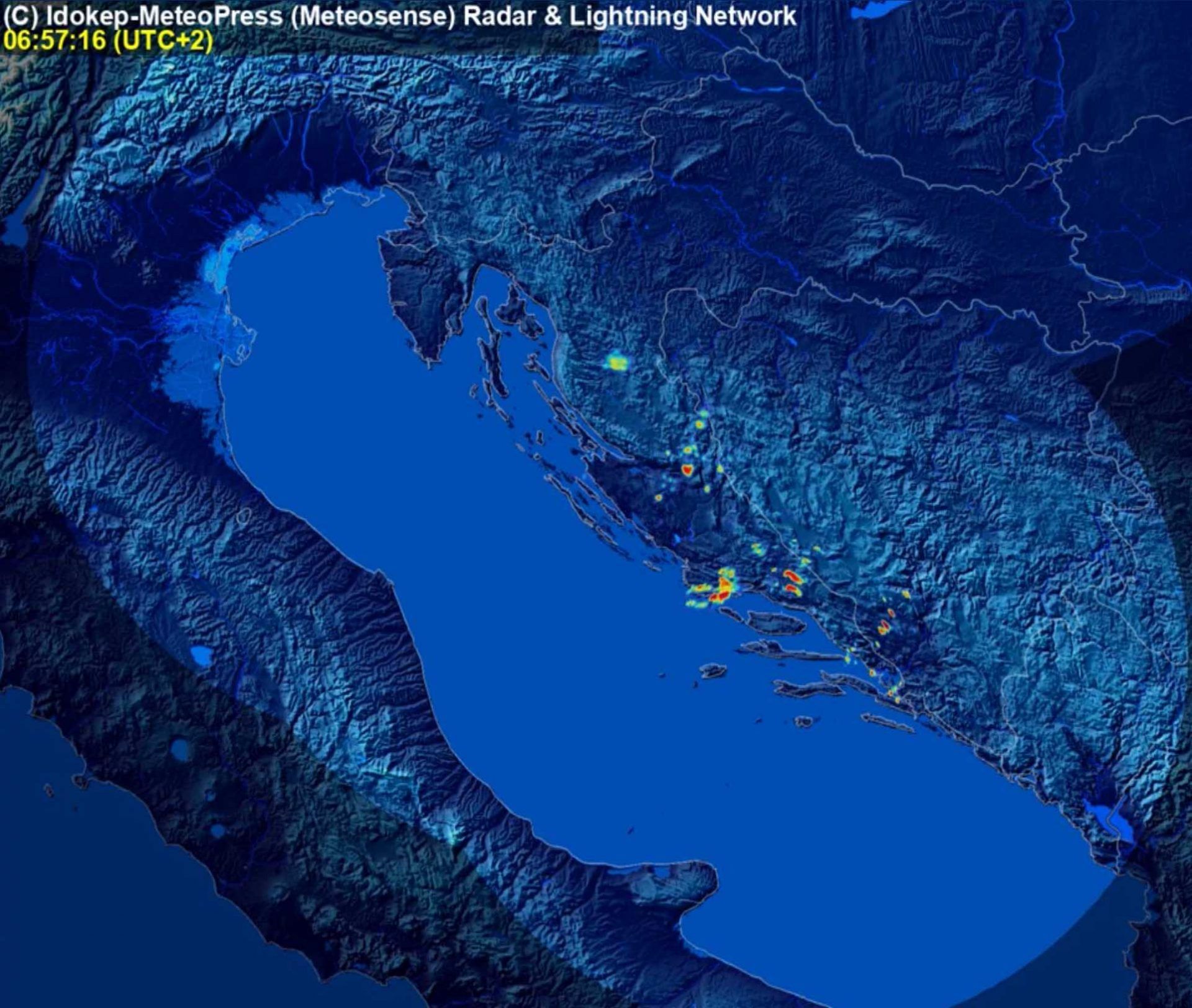 Das Wetterradar - ein enorm hilfreiches Tool für Skipper!