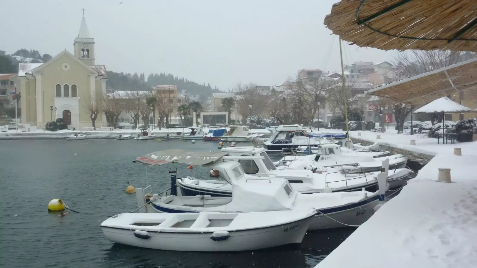 Winter in Dalmatien