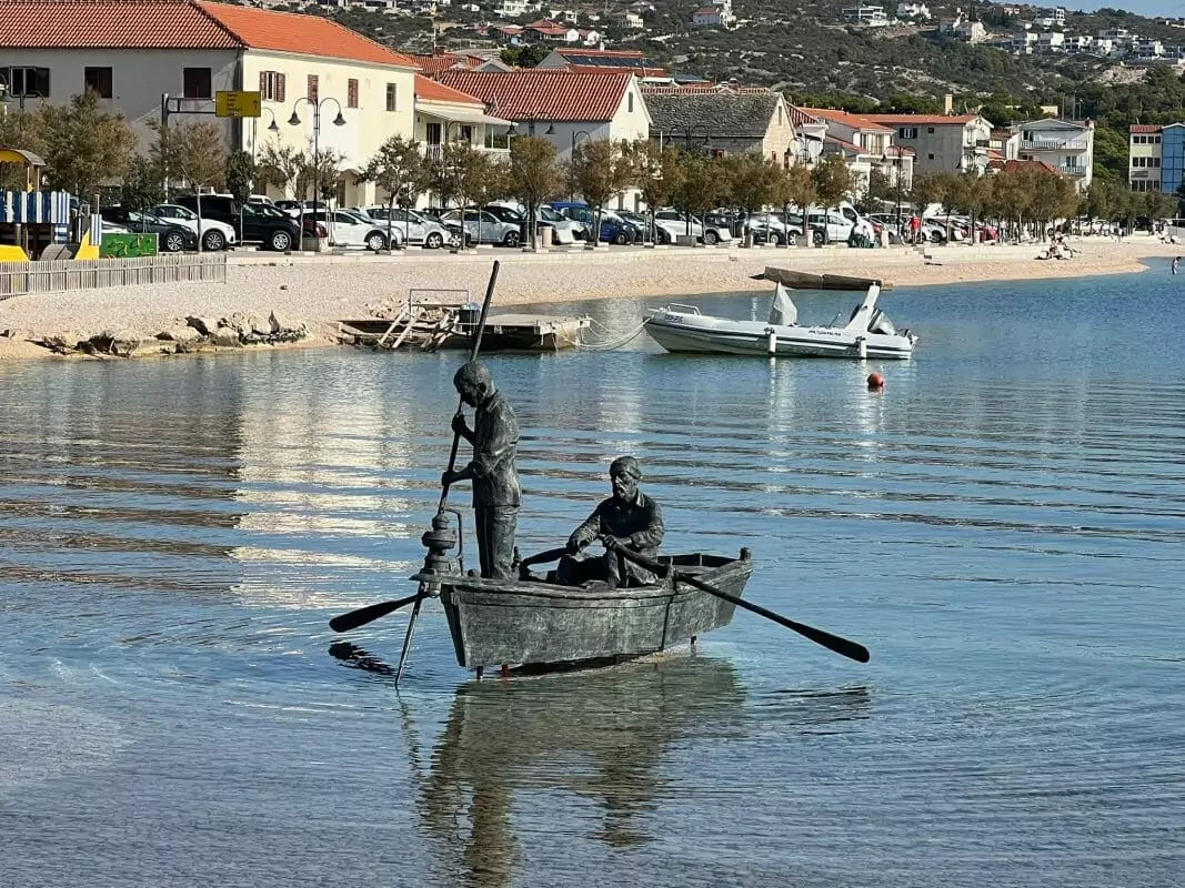 Denkmal für die Fischer in Primošten