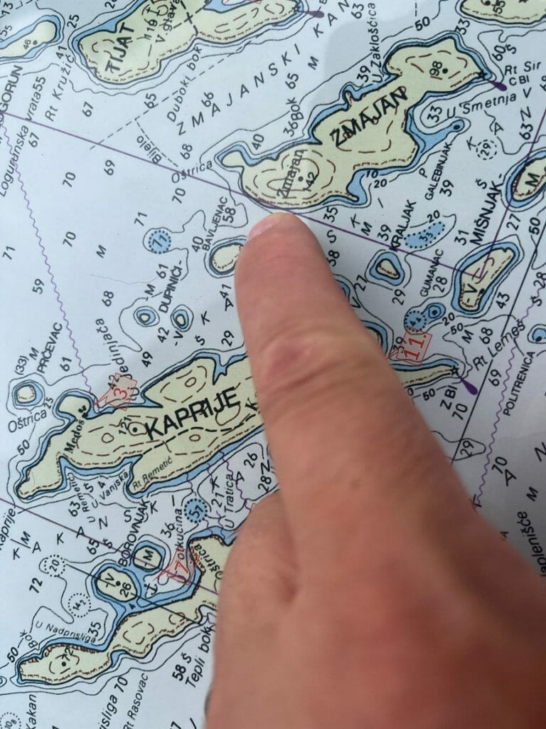 Die schwimmenden Steine von Zmajan