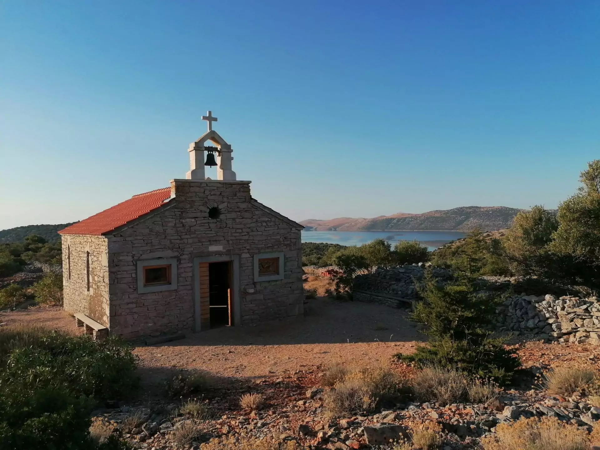 Kirche Sv. Križa auf der Insel Zut