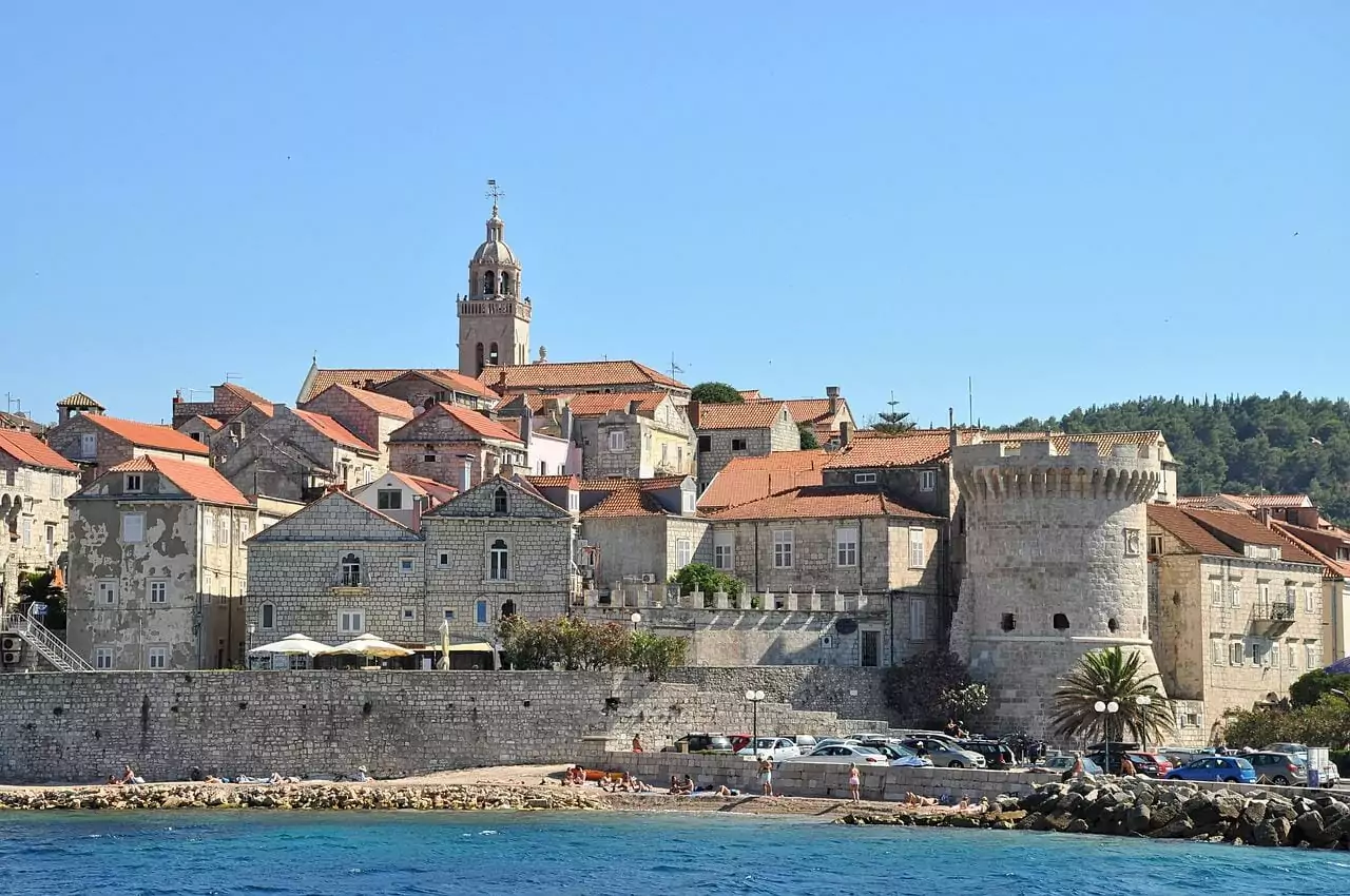 Korčula zählt zu den schönsten Städten Europas!