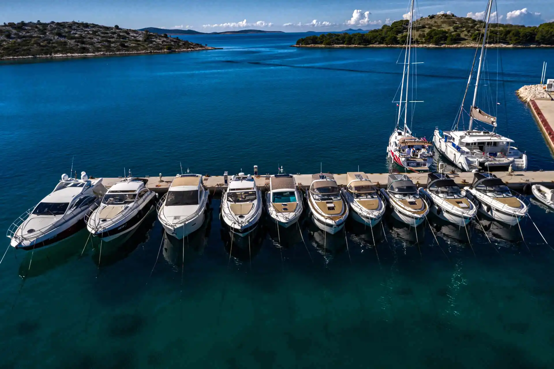 Marinas in Kroatien - Yachthäfen Dalmatien
