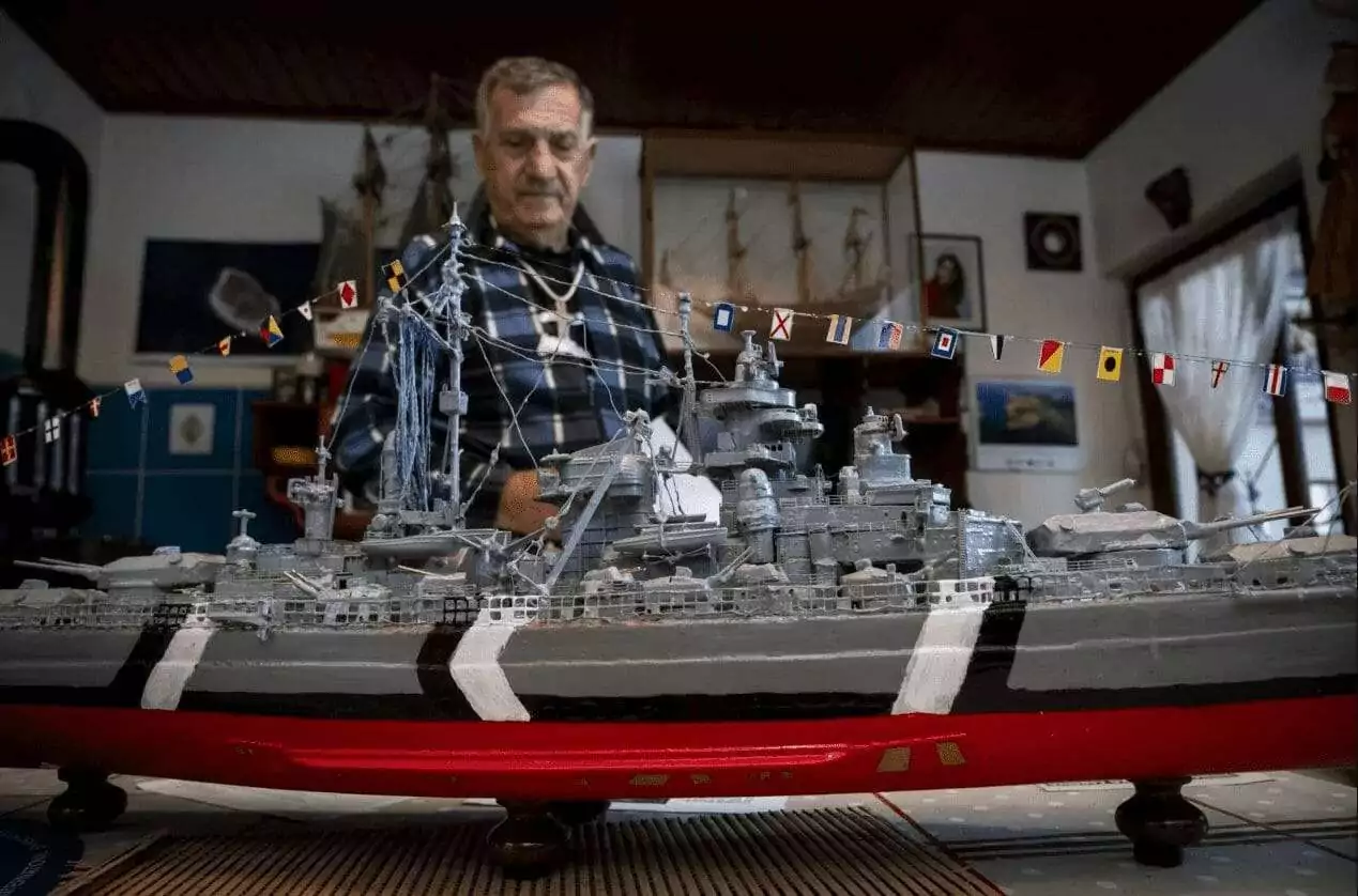 Ein Kriegsschiff aus Murter - große Seefahrt im Kleinformat!