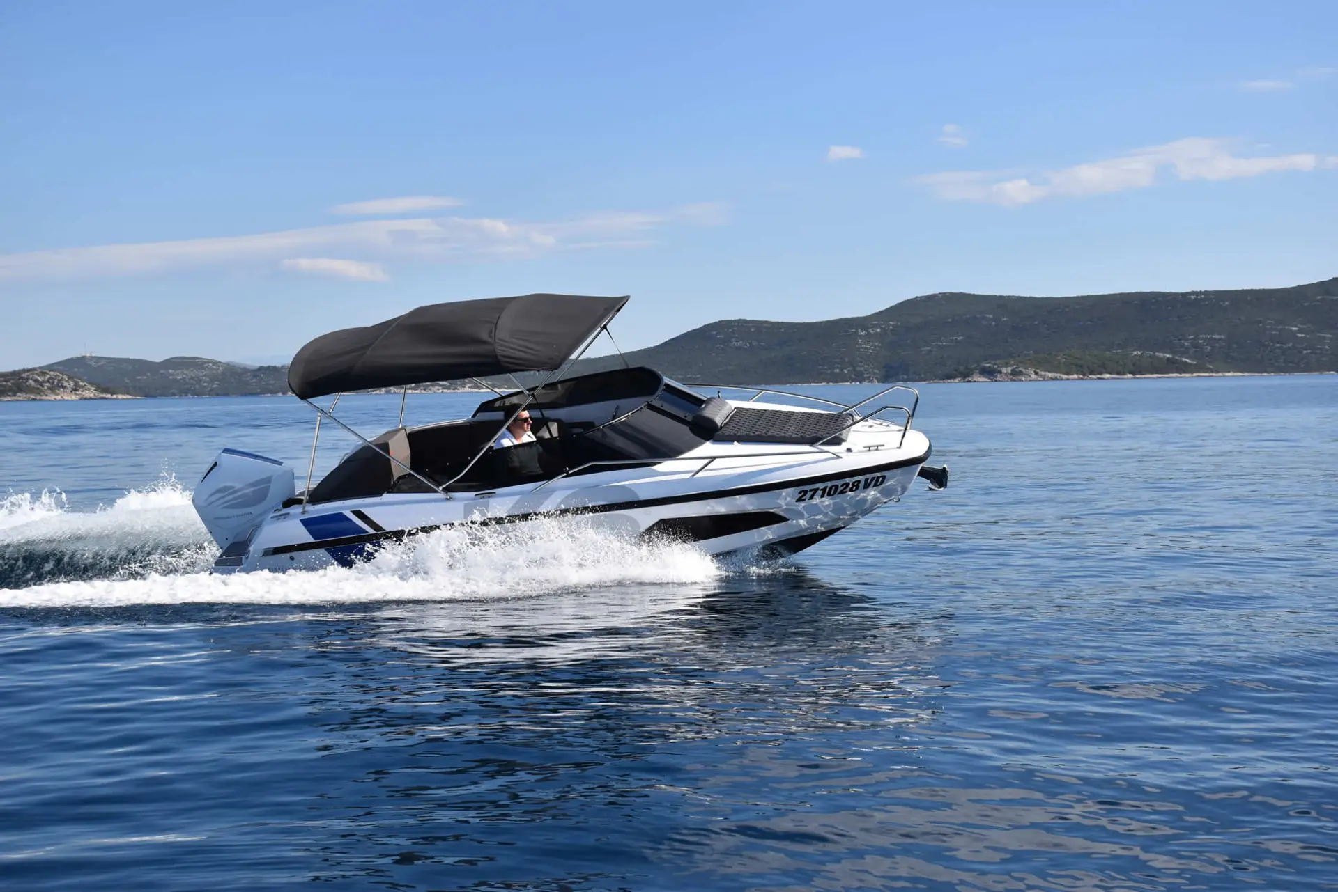Motorboot Charer Kroatien