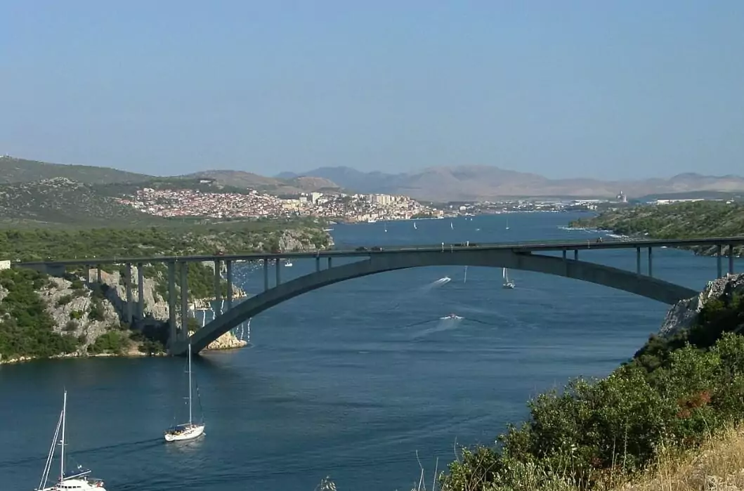 Šibenik - Brücke ist 57 Jahre alt