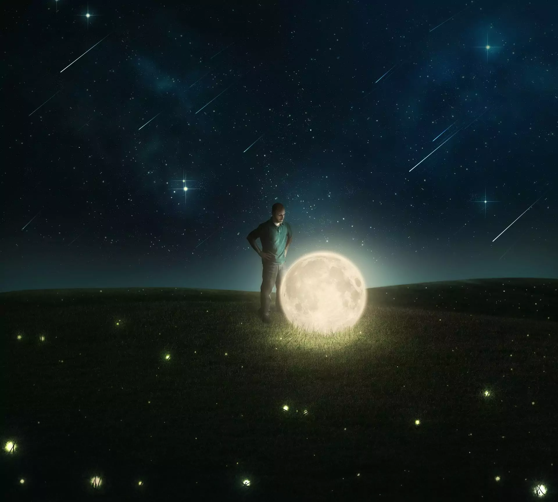 Wenn die Sternschnuppen kommen - die Nacht für Romantische, heuer mit Beleuchtung!